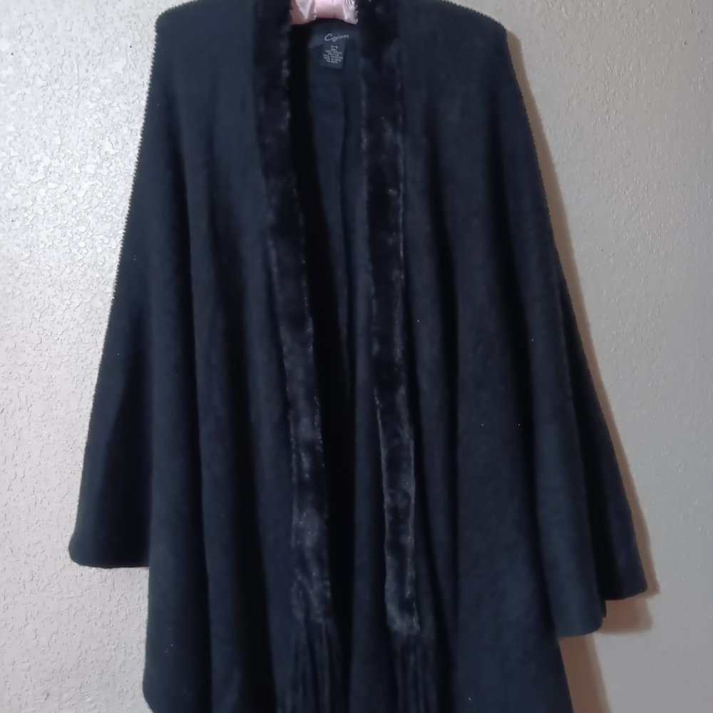 Cejon Black Pancho wrap